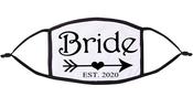 'Bride' Personalised Re-Usable Face Mask