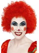 Crazy Clown Red Wig