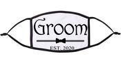 'Groom' Personalised Re-Usable Face Mask