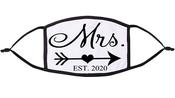 'Mrs' Personalised Re-Usable Face Mask