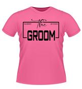Personalised THE GROOM Stag Party T-shirt image