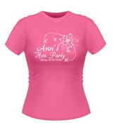 vintage flower Personalised Hen Party Tshirt image