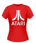 Atari 80's Theme Female Tshirt image