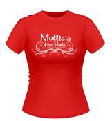 Vintage style Personalised Hen Party Tshirt image