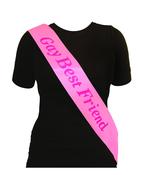 SASH GAY BEST FRIEND PINK image