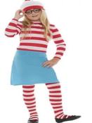 Where's Wally - Wenda kids Costume