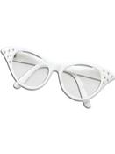 White Fifties Glasses