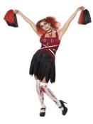 Zombie High School Cheerleader Costume image