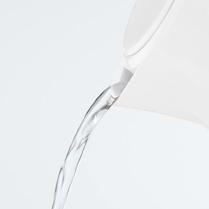 Russell Hobbs Honeycomb Kettle 1.7 Litre White - Honeycomb Design, Perfect Pour Spout, Illuminated Water Window