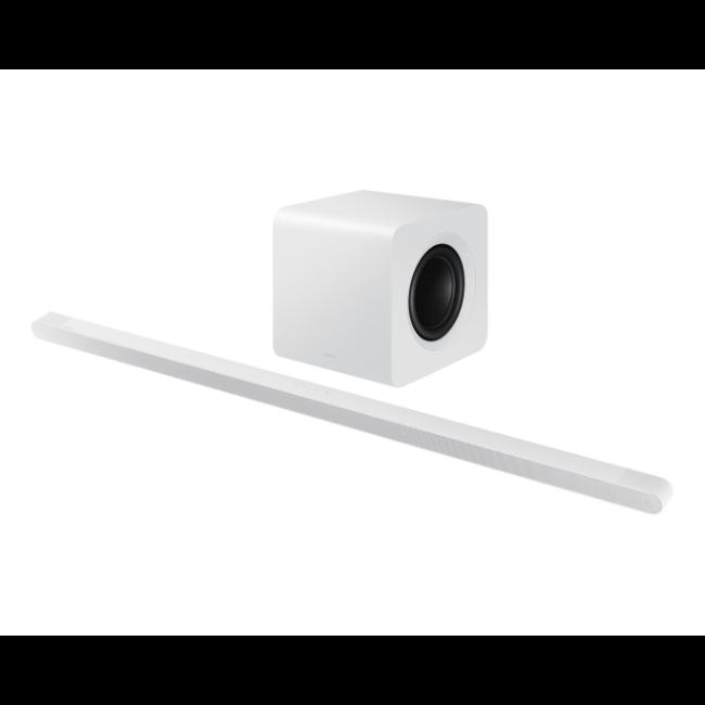 Samsung S801D 3.1.2ch Ultra Slim Lifestyle Soundbar with Subwoofer - White (2024)