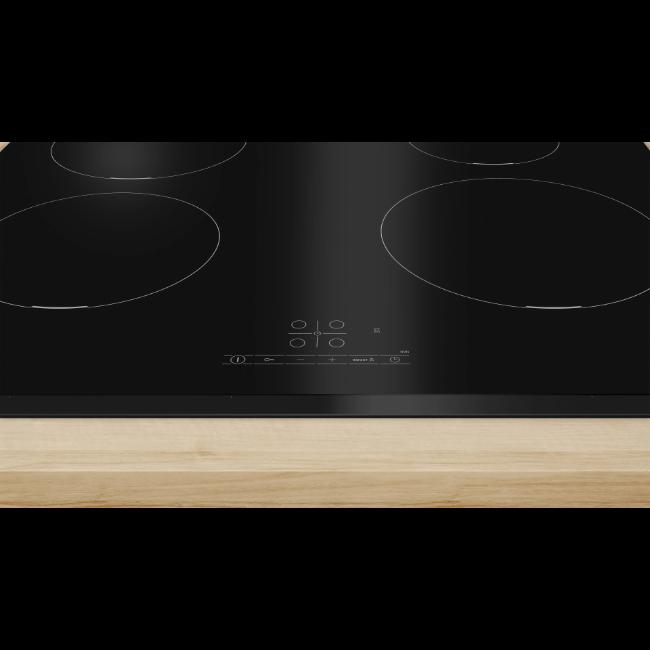 Bosch Serie 4 60cm Built-in 4-Zone Induction Hob Black with TouchSelect PowerBoost QuickStart ReStart ChildLock Safety Shut-Off