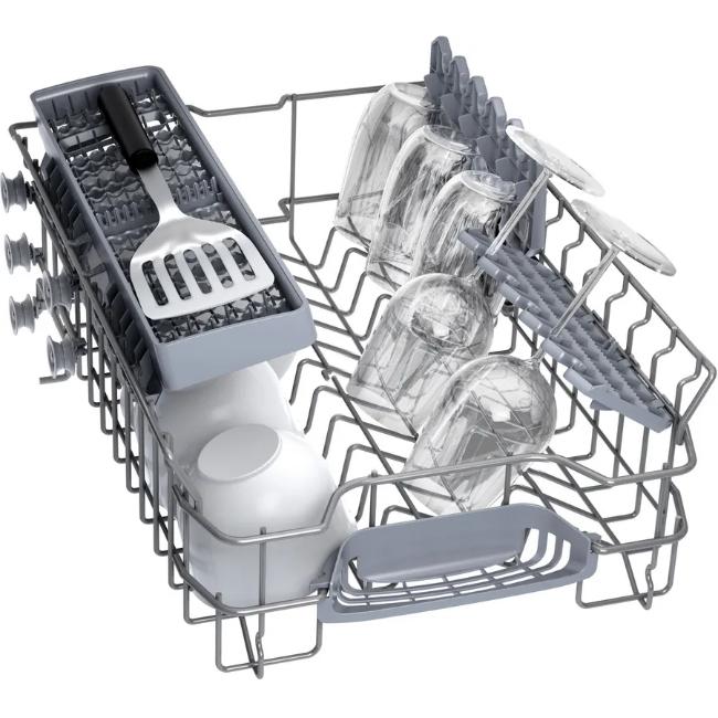Bosch Series 2 White Slim Dishwasher SPS2IKW01G - 45cm, 9 Place Settings, Auto Programmes, ExtraDry, Home Connect, 48dB, 845x450x600mm
