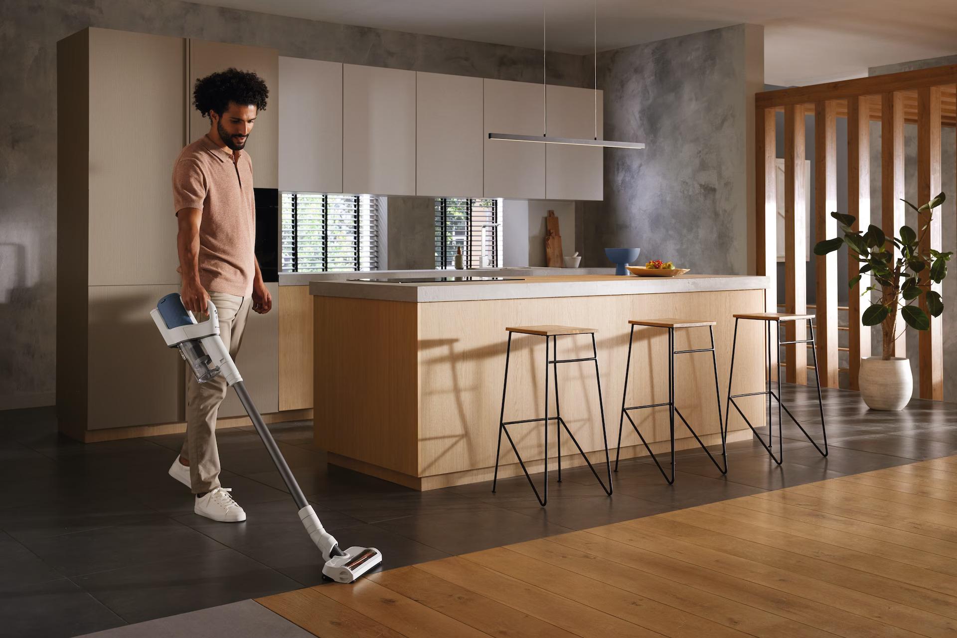 Miele Duoflex HX1 Cordless Vacuum Cleaner - White & Blue