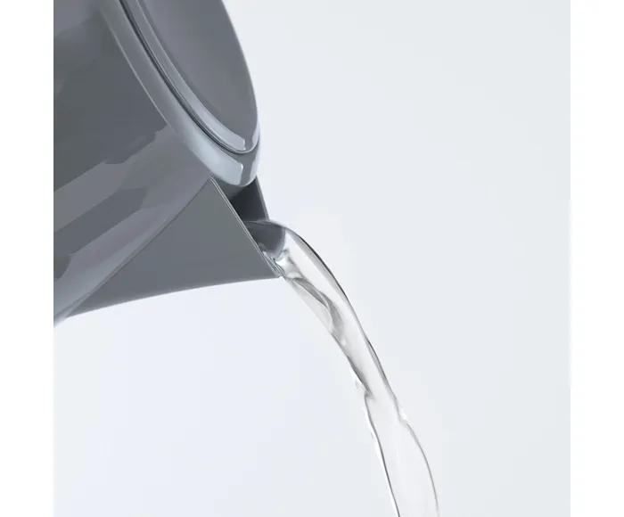 Russell Hobbs Honeycomb Kettle Grey 1.7 litres Stainless Steel Perfect pour spout Cup markings Illuminated water window