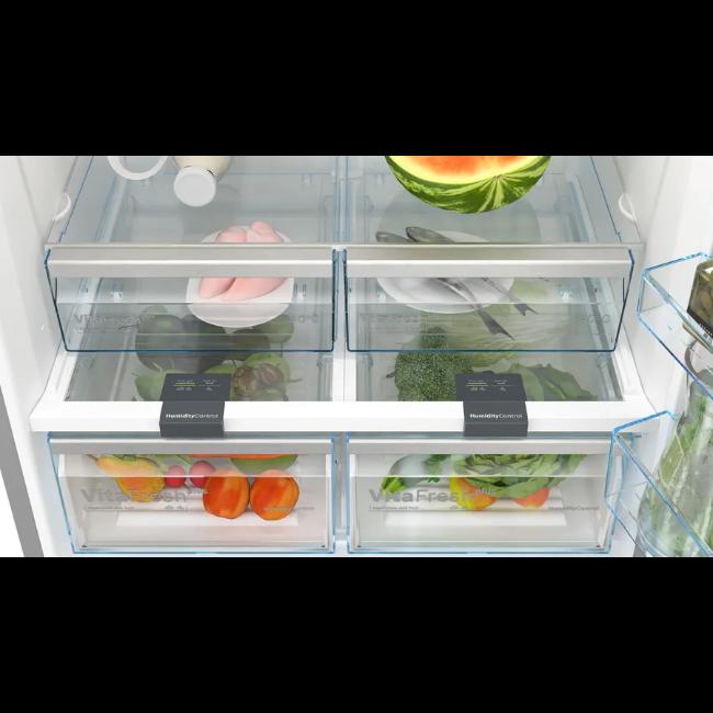 Bosch Free-Standing Fridge Freezer Stainless Steel | No Frost