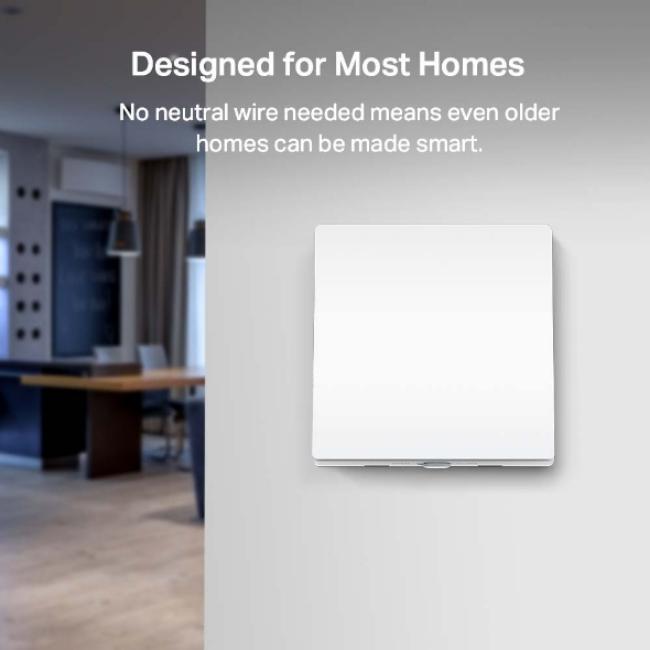 TP-Link Smart Light Switch White Remote Control