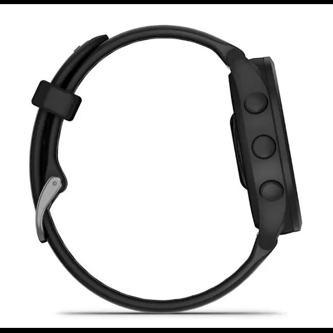 Garmin Forerunner 165 Smartwatch Black and Slate Grey 43mm GPS Heart Rate Touchscreen