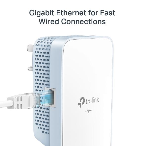 TP-Link AV1000 Powerline Wi-Fi Extender Kit | Gigabit Ethernet, Wi-Fi, HomePlug AV2