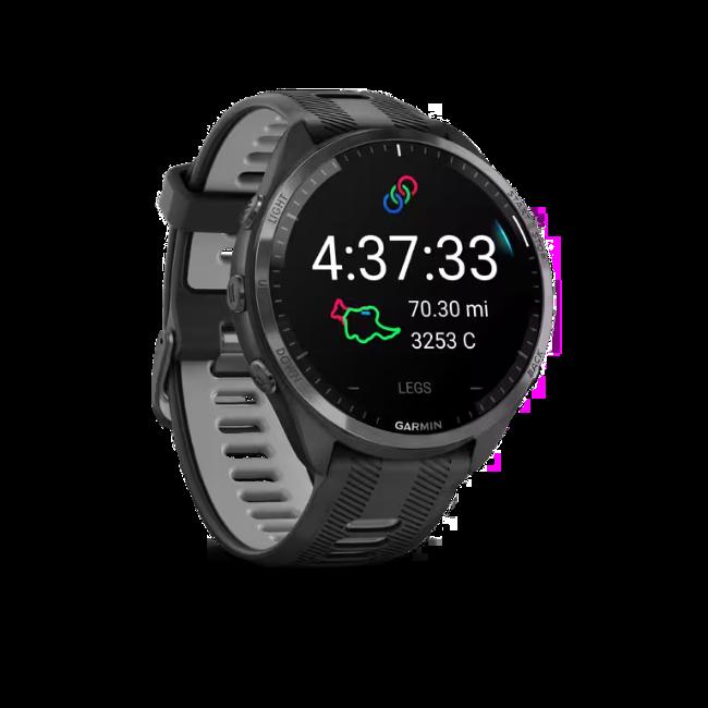 Garmin Forerunner 965 Black Smartwatch with GPS, Heart Rate Monitor, Touchscreen