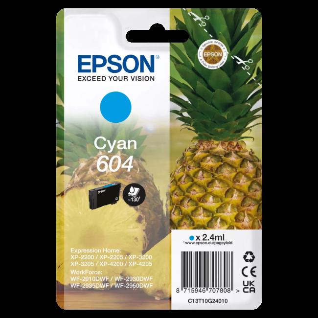 Epson 604 Cyan Ink Cartridge Pineapple