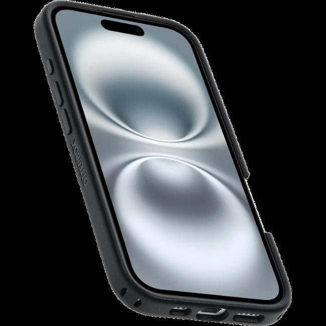 OtterBox Symmetry MagSafe Case for iPhone 16 - Black | Drop Protection, Built-in Anchors, Recycled Content