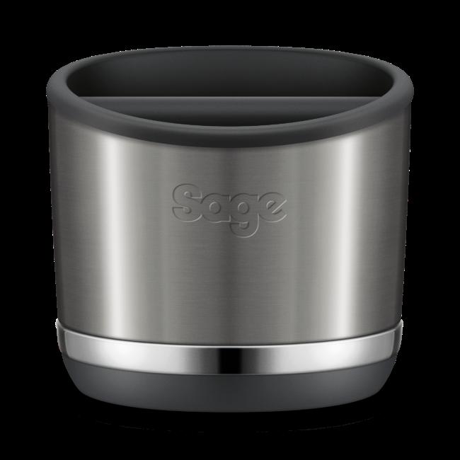 Sage Knock Box 10 Black Stainless Steel | Easy Cleaning | 10 Pucks | Stainless Steel & Plastic