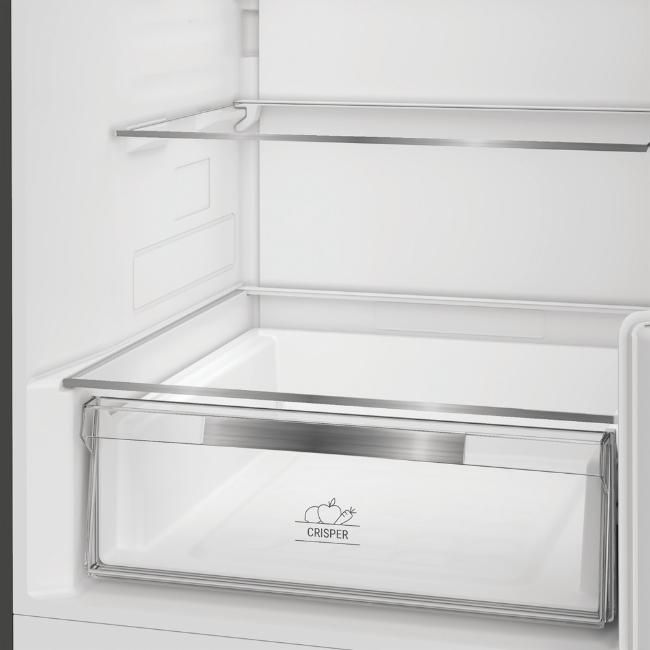 Hotpoint Freestanding Fridge Freezer Black No Frost Even Flow