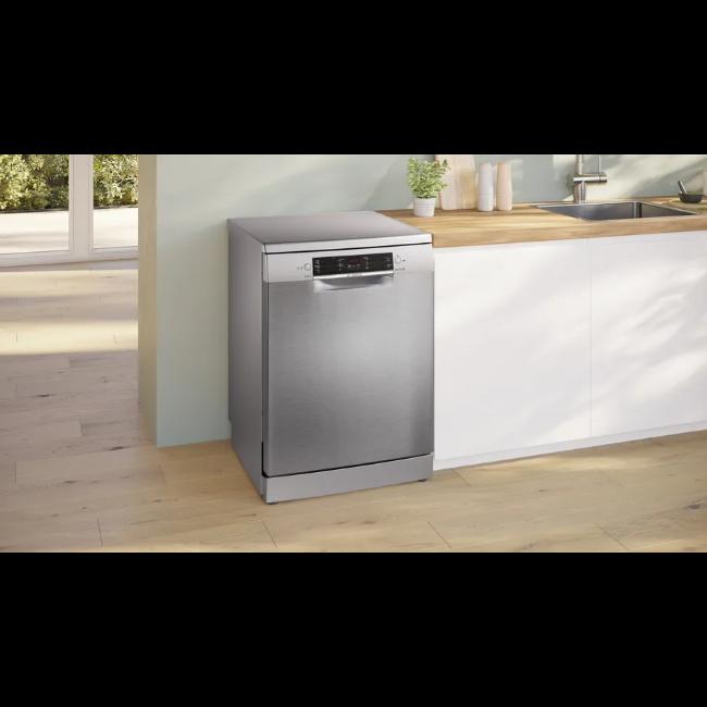 Bosch Series 2 Freestanding Dishwasher - Stainless Steel, ExtraDry, Silence Programme, Auto Programmes, Anti Fingerprint