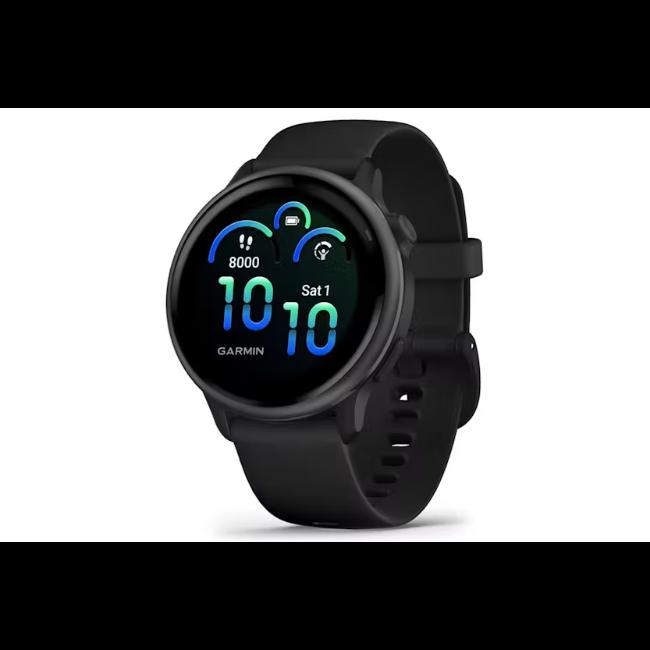 Garmin Vivoactive 6 Smartwatch Black AMOLED Display Fitness Tracking Garmin Pay 5 ATM Water Resistance