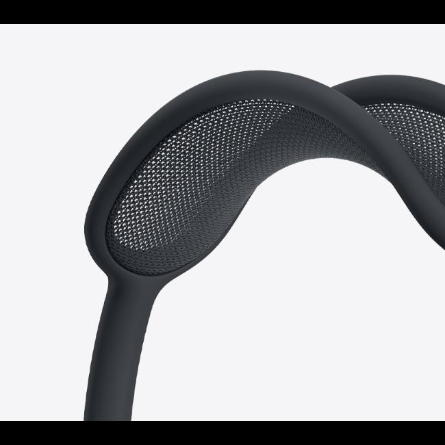 Apple AirPods Max 2 Wireless Over-Ear Headphones Midnight Active Noise Cancellation High-fidelity Sound Live Translation Adaptive Audio Conversation Awareness Personalized Spatial Audio Dark Grey Mesh