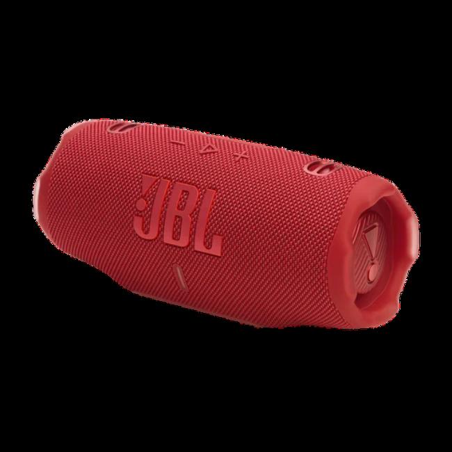 JBL Charge 6 Portable Bluetooth Speaker Red with JBL Logo