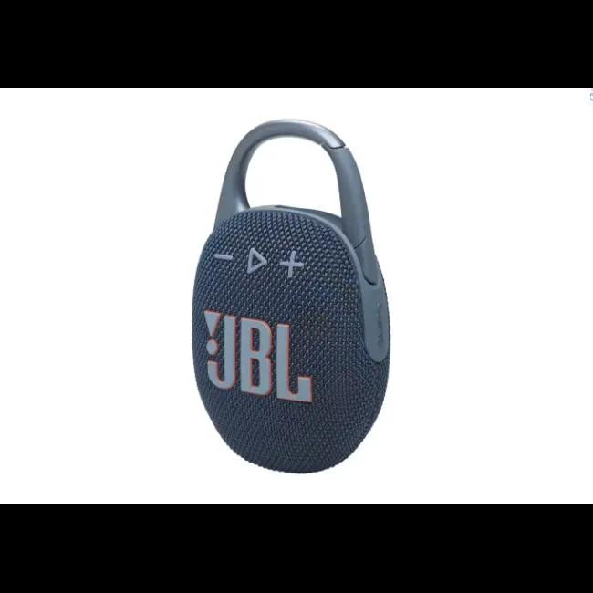 JBL Clip 5 Blue Bluetooth Speaker - Portable, Waterproof, Dustproof, Auracast, 12 Hours Battery