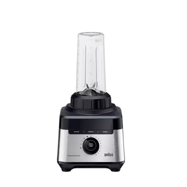 Braun PowerBlend 7 Blender | 1400W | 2 Litre | Black | iTextureControl | Smoothie2Go Bottle