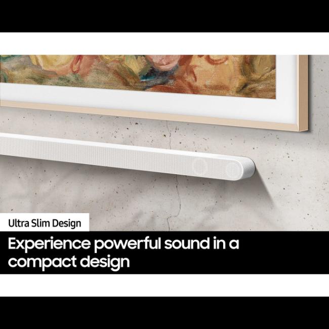 Samsung S801D 3.1.2ch Ultra Slim Lifestyle Soundbar with Subwoofer - White (2024)
