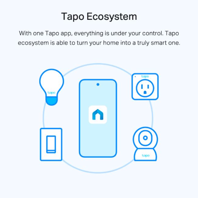 Tapo Smart Wi-Fi Dimmable Light Bulb | Voice Control, Remote Control, Schedule