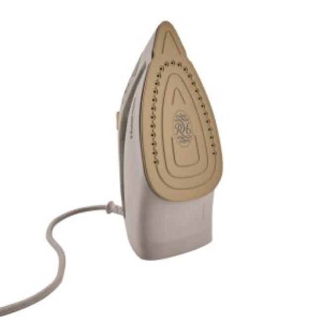 Russell Hobbs Fabric Luxe 28680 Steam Iron 2400W Stone Ceramic Soleplate SimplySet™ 320ml Water Tank Vertical Steam Auto Shut-off Anti-drip Anti-calc 3m Cord