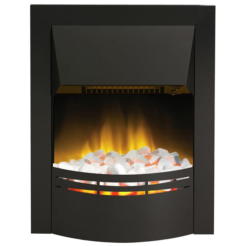Dimplex Dakota Black Electric Fireplace 2kW Optiflame with Flame Effect