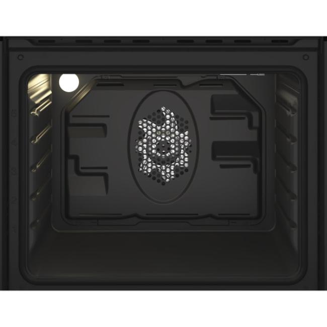 Indesit Double Oven Electric Stainless Steel with Twin Grill and Digital Display