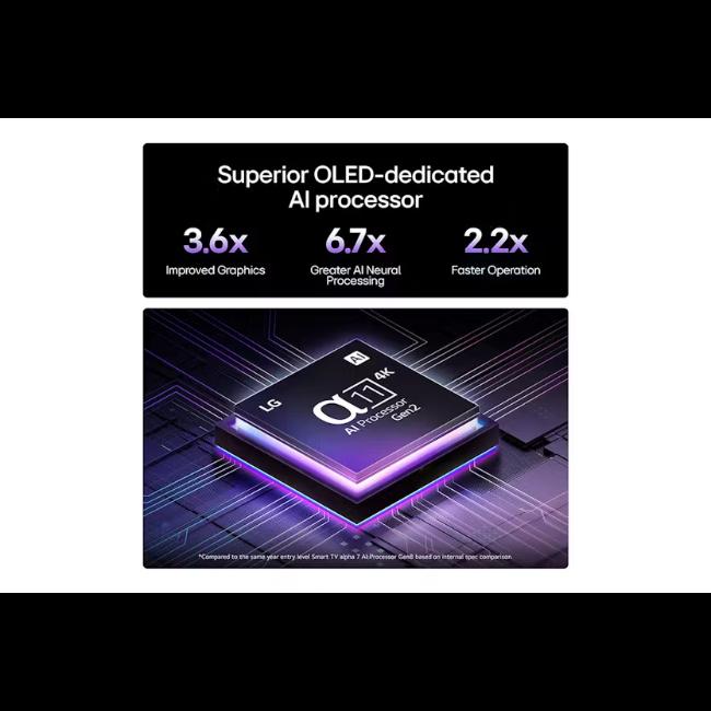 LG OLED evo AI G5 65" 4K Smart TV - OLED, AI