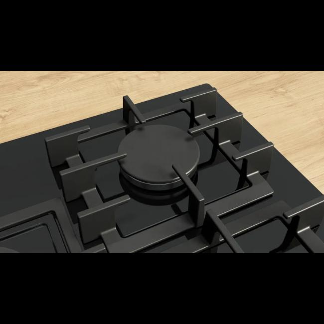 Bosch Series 6 Gas Hob 5 Burner Black with Image Features