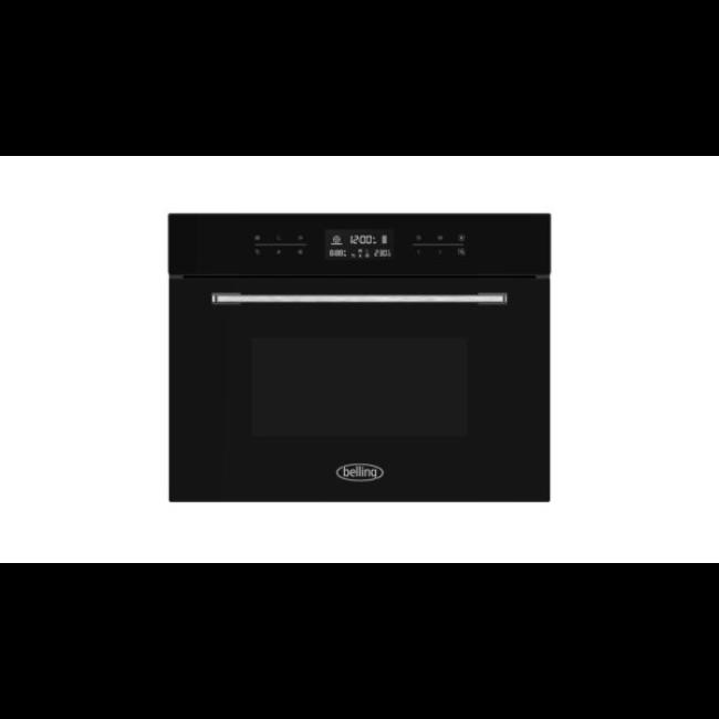Belling 44L Built-in Combination Microwave with Grill & Fan Oven - Black