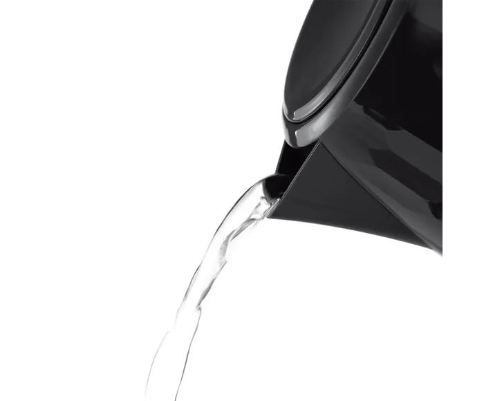 Russell Hobbs Honeycomb 1.7L 3000W Black Electric Kettle with Rapid Boil & Perfect Pour Spout