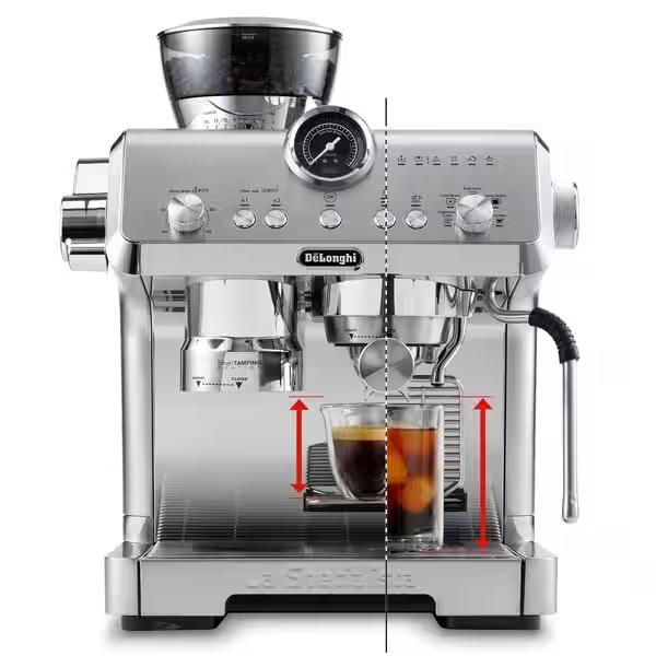 Delonghi La Specialista Opera Bean to Cup Coffee Machine with HomeCafe Kit - Stainless Steel, Espresso, Grinder, Steam Wand