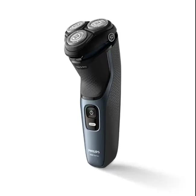Philips 3000 Series Electric Shaver - Wet & Dry, 5D Flex & Pivot Heads, Pop-up Trimmer, 60 min runtime, 1h charging, Skin Protect Technology, Comfortable Clean Shave