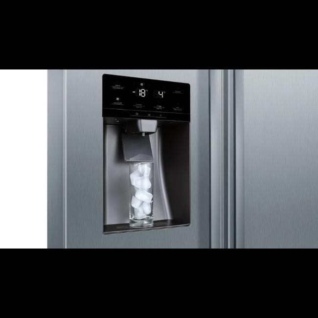 Bosch Series 6 American Style Fridge Freezer - Brushed Steel, Water Dispenser, Double Door
