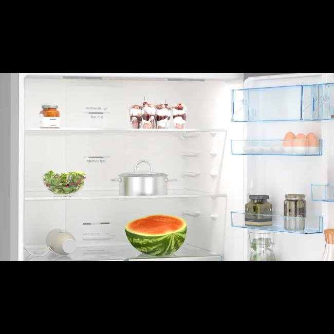 Bosch Free-Standing Fridge Freezer Stainless Steel | No Frost