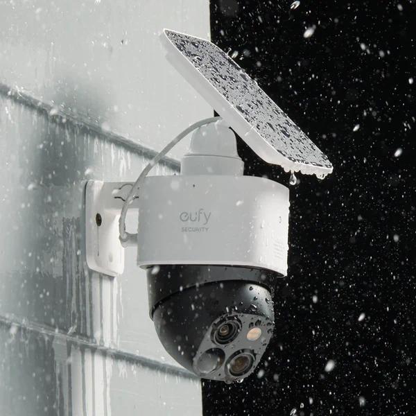 Eufy Security Solar Powered 2K Dual Camera with 360 Degree View