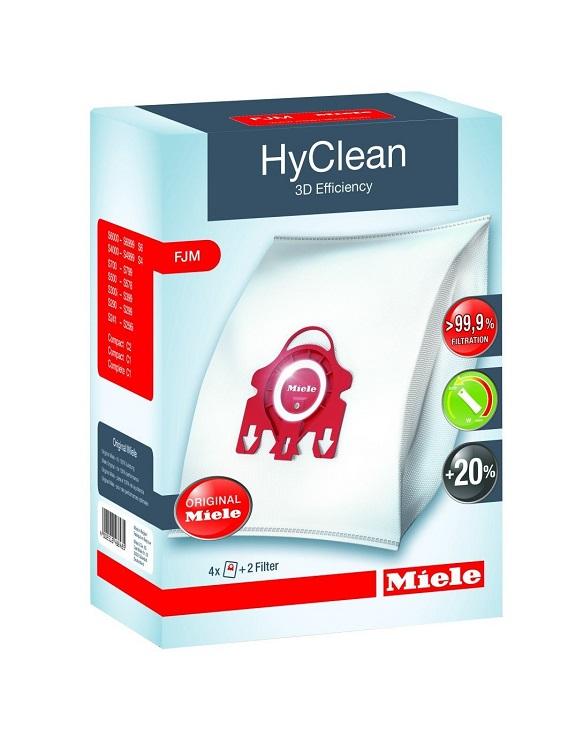 Miele HyClean Pure Dustbags | 4 Pack | 99.99% Filtration