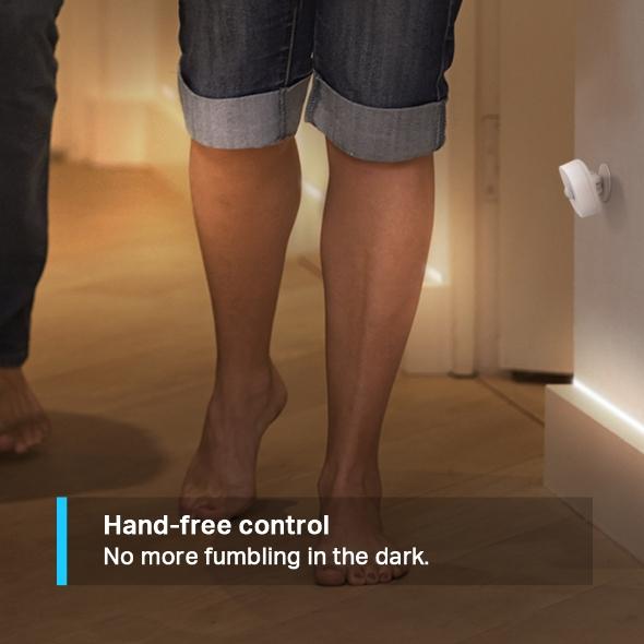 Tapo T100 Smart Motion Sensor | 120° Detection Angle, White, Battery Powered