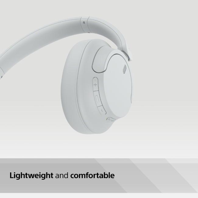 Sony Wireless Noise Cancelling Over-Ear Headphones White